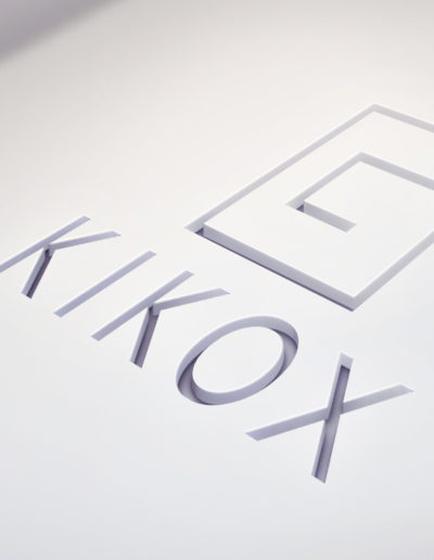 Page portfolio book kikox architecture logotype cnzia graphisme & impression Bassin lémanique, Nyon et Pays de Gex