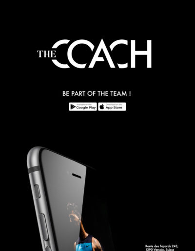 Page portfolio book The Coach Fitspro sport Versoix logotype cnzia graphisme & impression Bassin lémanique, Nyon et Pays de Gex